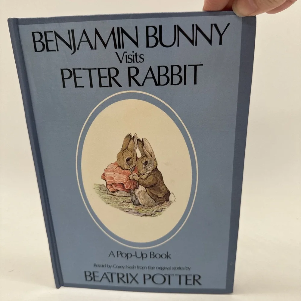 Benjamin Bunny Visits, Peter Rabbit Pop Up Book 1986